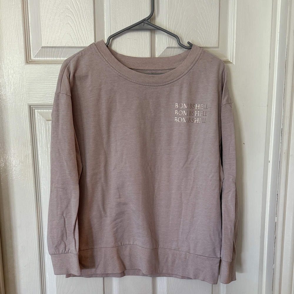 Victoria's Secret Dusty Pink Crew Neck Sweater